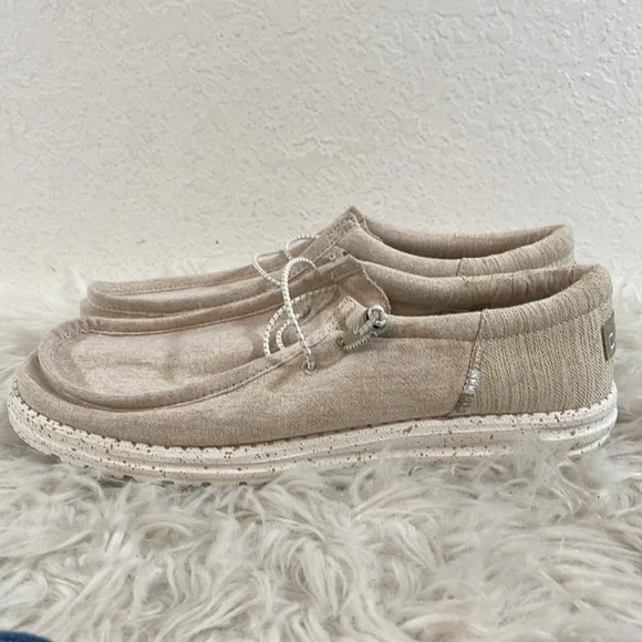 HEY DUDE WALLY FUNK WHEAT SHOES SIZE 11 - Picture 8 of 12